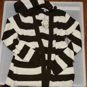 New Vintage Wet Seal Cardigan Sweater With Hood M